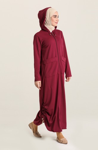 Plum Abaya 2220-06