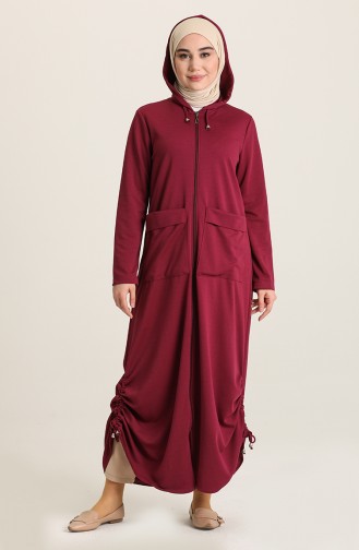 Plum Abaya 2220-06