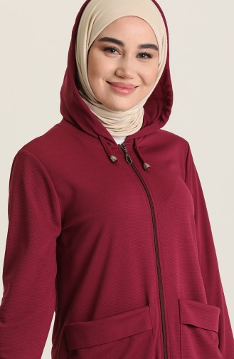 Plum Abaya 2220-06