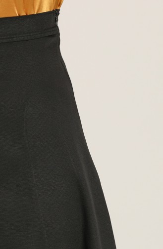 Zippered Skirt 2523-05 Black 2523-05