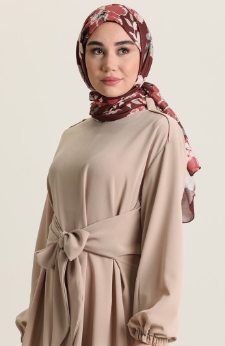 Robe Hijab Beige 1001-01