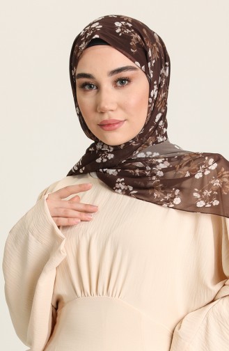 Beige Hijab Kleider 1004-02