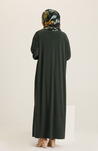 Green İslamitische Jurk 5502-01