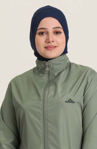 Khaki Hijab Badeanzug 0211-03