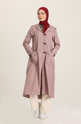 Imperméable Rose Pâle 3368-04