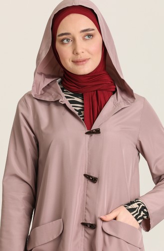 Imperméable Rose Pâle 3368-04