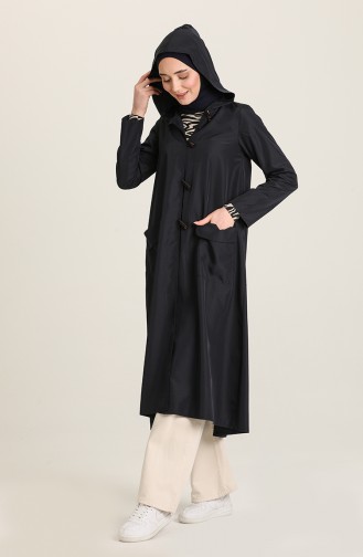 Navy Blue Raincoat 3368-06