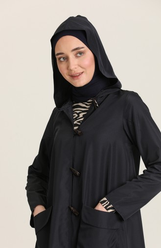 Navy Blue Raincoat 3368-06