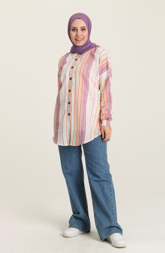 Damson Overhemdblouse 2080-02