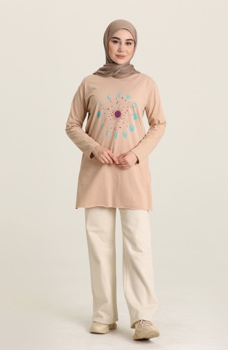 Beige Tunics 55601-01