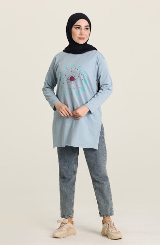 Mint Blue Tuniek 55601-07