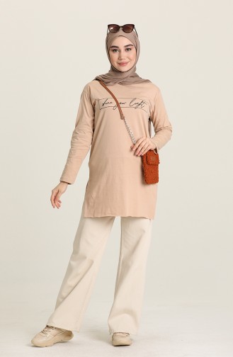 Beige Tunikas 55601B-04