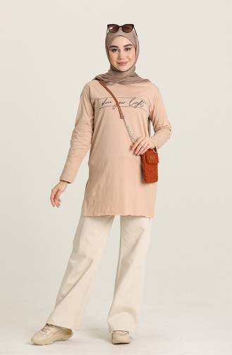 Beige Tuniek 55601B-04