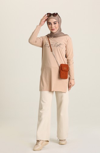 Beige Tunics 55601B-04