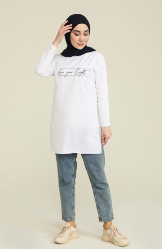 White Tunics 55601B-07