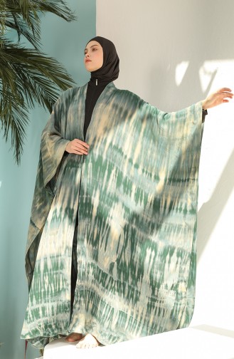 Kimono أخضر زمردي 228418-04