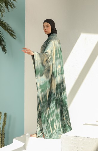 Smaragdgrün Kimono 228418-04