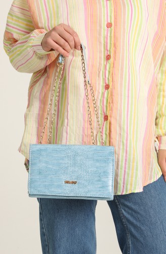 Blue Shoulder Bag 05-06