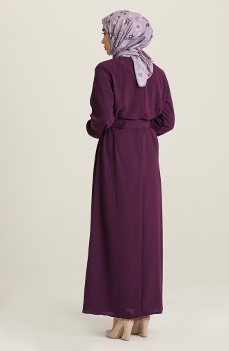 Robe Hijab Plum 8177-02