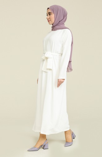 فستان أبيض 1007-03