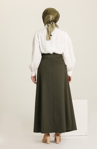 Khaki Skirt 1012-01