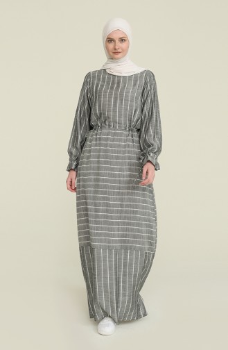 Kleid aus Viskose 4500-05 Grau 4500-05