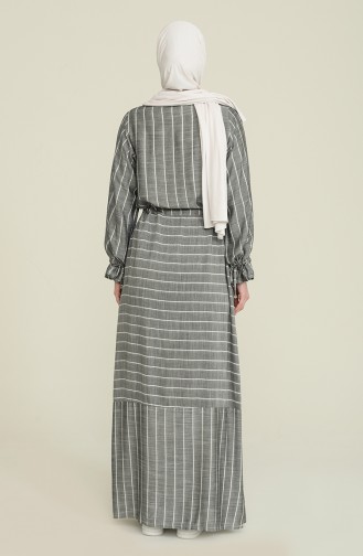 Kleid aus Viskose 4500-05 Grau 4500-05