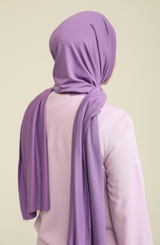 Pure Scarfs Combed Shawl Pny1-09 Lavender 1-09