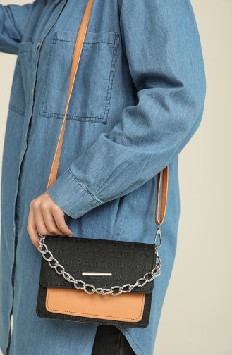 Black Shoulder Bags 3507-56