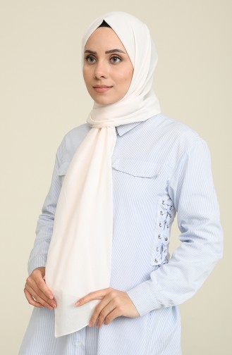 Krep Şal 5541-01 Krem