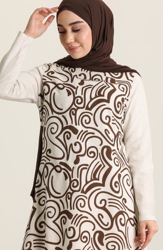 Brown Tunics 227121-03