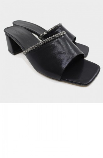  Summer slippers 21YAZTERPOT0022_SYH.Siyah