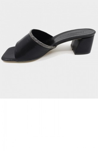  Summer slippers 21YAZTERPOT0022_SYH.Siyah