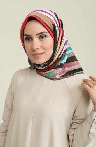 Aker Twill Eşarp 8082-795-971 Vizon Petrol