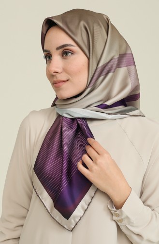 Armine Sport Eşarp 3024-07 Bej Mor