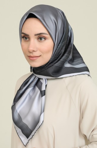 Armine Sport Eşarp 3024-12 Gri Siyah