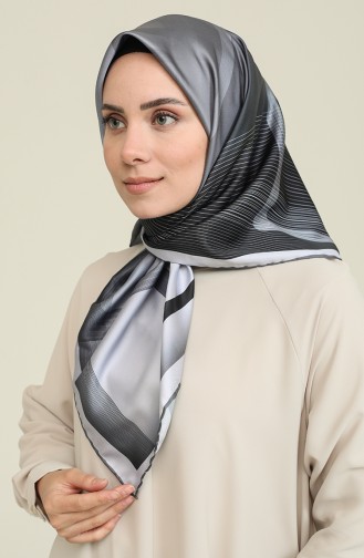 Armine Sport Eşarp 3024-12 Gri Siyah