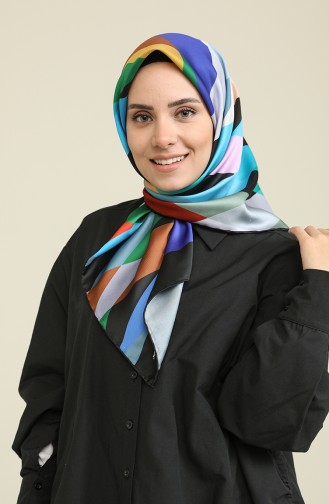 Black Hoofddoek 3042-02