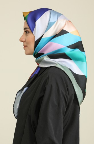 Black Hoofddoek 3042-02