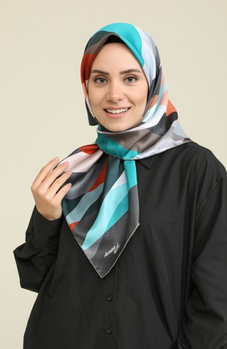 Turquoise Scarf 3042-16