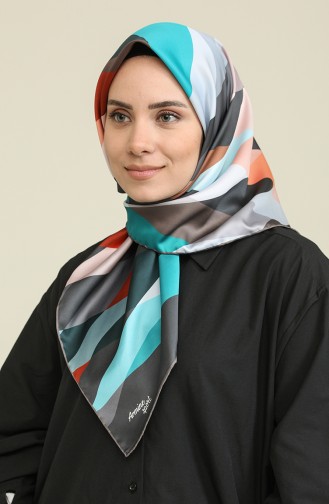 Turquoise Scarf 3042-16