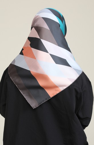 Turquoise Hoofddoek 3042-16