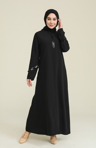 Black Abaya 2040-01