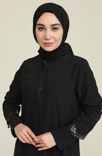 Black Abaya 2040-01