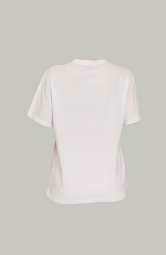 White T-Shirt 007777-01