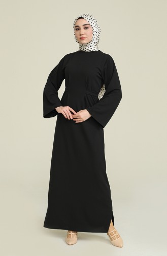 فستان أسود 8004-02