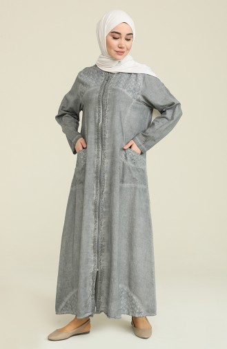 Abayas Gris 7070-01