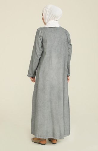 Abayas Gris 7070-01