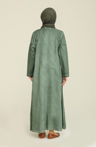 Abayas Vert Clair 7070-04