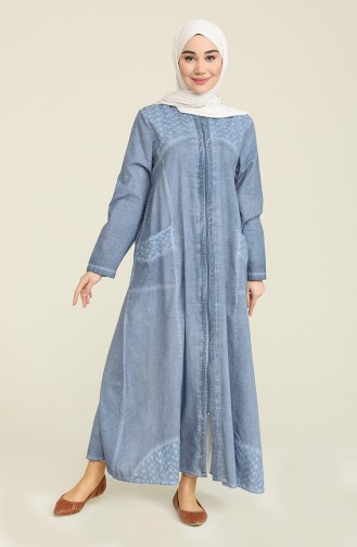 Eisblau Abayas 7070-05